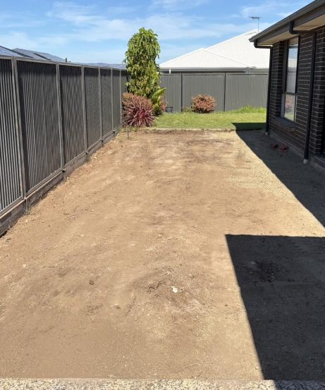 Earth levelling job, image 2
