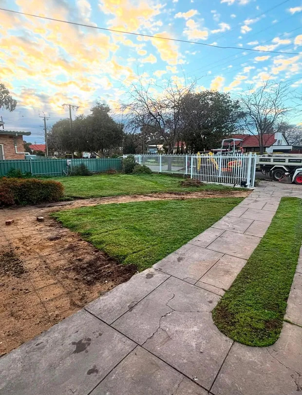 Marion site, before work commenced